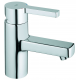 Grifo de lavabo GROHE** 23106000 LINEARE CUERPO LISO, Cromo, Sobre encimera